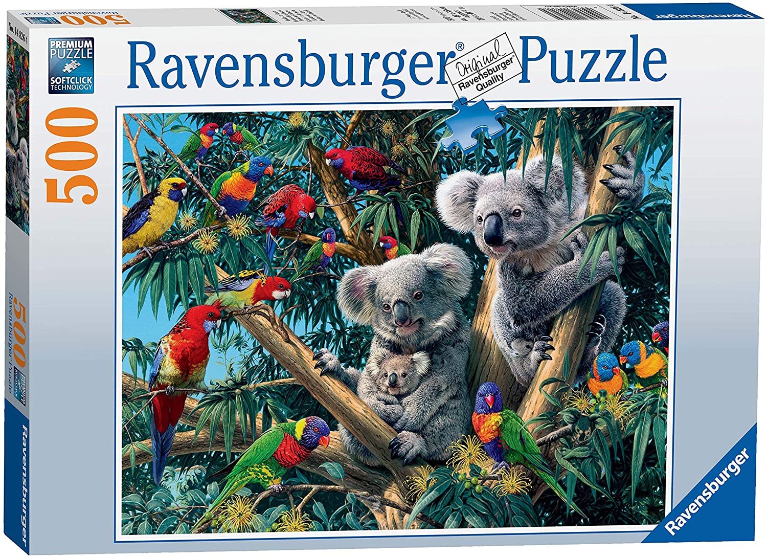 Ravensburger Koalas in a Tree 500 Piece Puzzle image 0